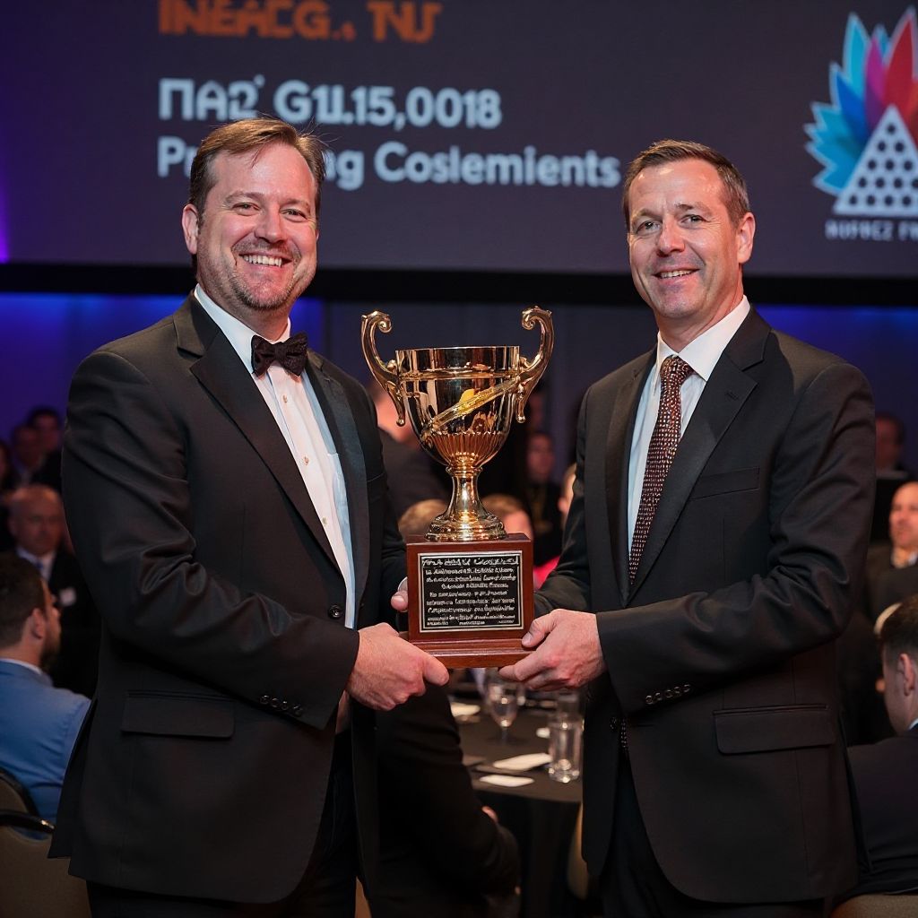 Award ceremony recognition for ethical gaming